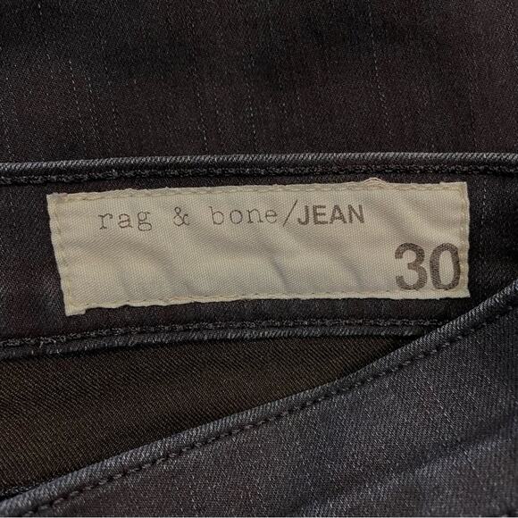 RAG BONE SEXY BOHO SKINNY LEGGING JEGGINGS JEANS DARK MIDNIGHT BLUE SIZE 30 - Picture 6 of 10